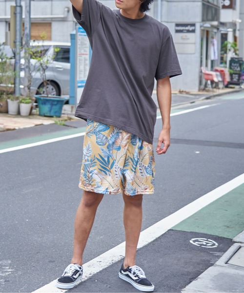 SETUP7（セットアップセブン）の「【SETUP7】ボタニカル柄ハーフパンツ SCCH011（その他パンツ・メンズ・ブルー系その他2/ホワイト系その他2/グリーン/イエロー/ホワイト系1/ブラック系1/ブルー系その他・FREE）」の20枚目の写真
