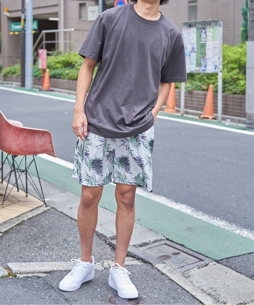 SETUP7（セットアップセブン）の「【SETUP7】ボタニカル柄ハーフパンツ SCCH011（その他パンツ・メンズ・ブルー系その他2/ホワイト系その他2/グリーン/イエロー/ホワイト系1/ブラック系1/ブルー系その他・FREE）」の11枚目の写真