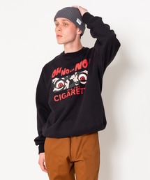 L/S C-NECK SWEAT "WYLIE"