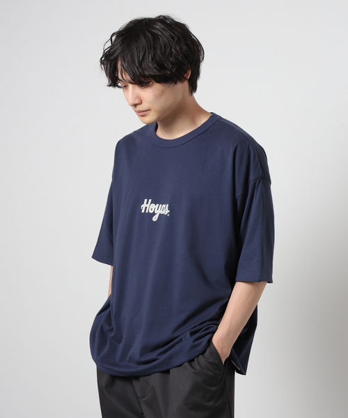 JOURNAL STANDARD(ジャーナルスタンダード)の「【DISCUS×JOURNAL STANDARD / ディスカス】別注 カレッジ リバーシブル Tシャツ(Tシャツ/カットソー・メンズ・コバルトブルー/ネイビー/グリーン/ブラック系その他・LARGE/MEDIUM)」の3枚目の写真