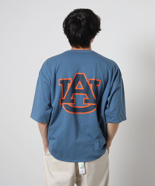 JOURNAL STANDARD(ジャーナルスタンダード)の「【DISCUS×JOURNAL STANDARD / ディスカス】別注 カレッジ リバーシブル Tシャツ(Tシャツ/カットソー・メンズ・コバルトブルー/ネイビー/グリーン/ブラック系その他・LARGE/MEDIUM)」の4枚目の写真