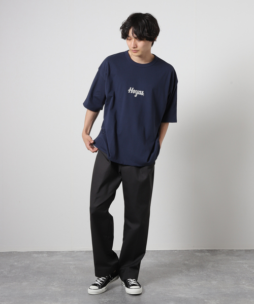 JOURNAL STANDARD(ジャーナルスタンダード)の「【DISCUS×JOURNAL STANDARD / ディスカス】別注 カレッジ リバーシブル Tシャツ(Tシャツ/カットソー・メンズ・コバルトブルー/ネイビー/グリーン/ブラック系その他・LARGE/MEDIUM)」の5枚目の写真