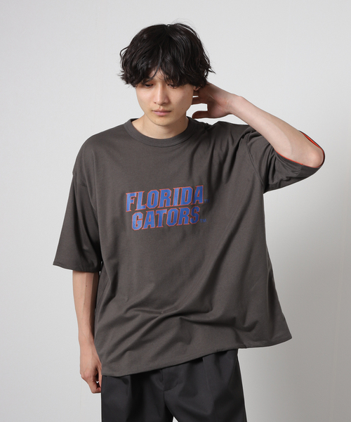 JOURNAL STANDARD(ジャーナルスタンダード)の「【DISCUS×JOURNAL STANDARD / ディスカス】別注 カレッジ リバーシブル Tシャツ(Tシャツ/カットソー・メンズ・コバルトブルー/ネイビー/グリーン/ブラック系その他・LARGE/MEDIUM)」の6枚目の写真