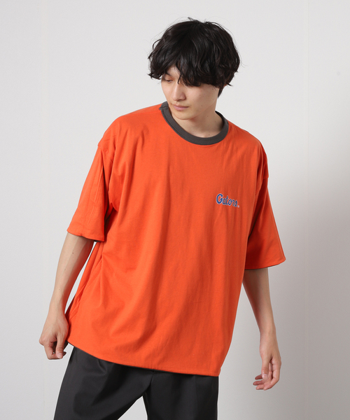 JOURNAL STANDARD(ジャーナルスタンダード)の「【DISCUS×JOURNAL STANDARD / ディスカス】別注 カレッジ リバーシブル Tシャツ(Tシャツ/カットソー・メンズ・コバルトブルー/ネイビー/グリーン/ブラック系その他・LARGE/MEDIUM)」の8枚目の写真
