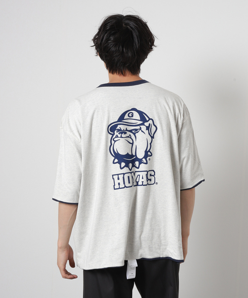 JOURNAL STANDARD(ジャーナルスタンダード)の「【DISCUS×JOURNAL STANDARD / ディスカス】別注 カレッジ リバーシブル Tシャツ(Tシャツ/カットソー・メンズ・コバルトブルー/ネイビー/グリーン/ブラック系その他・LARGE/MEDIUM)」の14枚目の写真