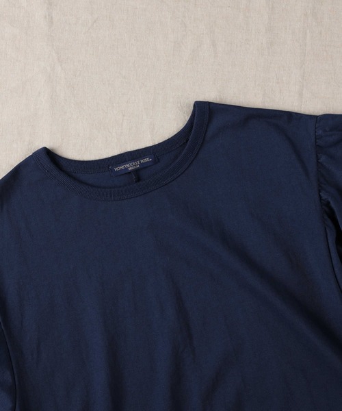 HONEYSUCKLE ROSE（ハニーサックルローズ）の「【HONEYSUCKLE ROSE】バルーンスリーブワンピース（ワンピース・レディース・レッド/ネイビー/ブラック・M/L）」の12枚目の写真