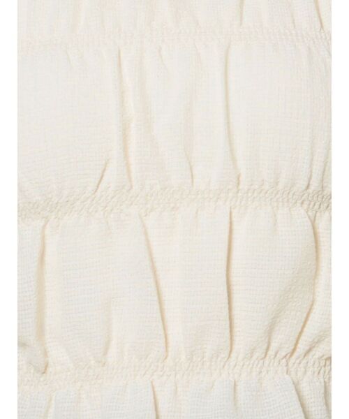 jouetie(ジュエティ)の「シャーリングクロップドブラウス(シャツ/ブラウス・レディース・ブラック/パープル/オフホワイト/イエロー・MEDIUM)」の14枚目の写真