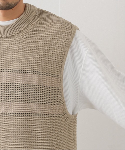ベスト WRAPINKNOT:CROCHE VEST
