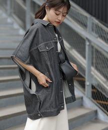 CIAOPANIC TYPY | 【TYPYDENIM】ポンチョベスト(ベスト)