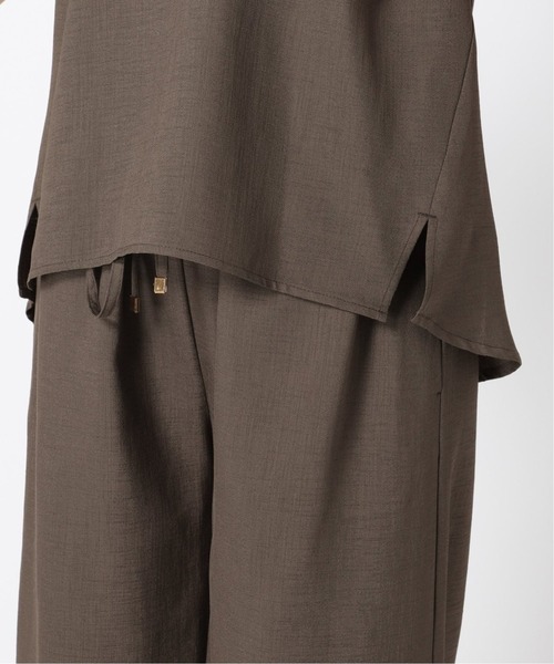 B.C STOCK（ベーセーストック）の「《追加》リネンライク オールインワンSET（その他パンツ・レディース・チャコールグレー/ブラウン/モスグリーン・FREE）」の14枚目の写真