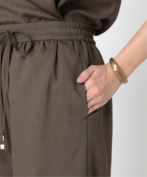 B.C STOCK（ベーセーストック）の「《追加》リネンライク オールインワンSET（その他パンツ・レディース・チャコールグレー/ブラウン/モスグリーン・FREE）」の15枚目の写真