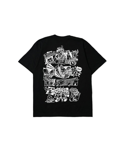 MFC STORE（エムエフシーストア）の「Larva x MFC STORE TYPE2 S/S TEE（Tシャツ/カットソー・メンズ・ブラック/ホワイト・S/M）」の9枚目の写真