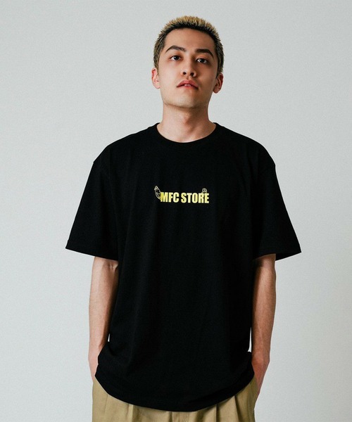 MFC STORE（エムエフシーストア）の「Larva x MFC STORE TYPE2 S/S TEE（Tシャツ/カットソー・メンズ・ブラック/ホワイト・S/M）」の3枚目の写真