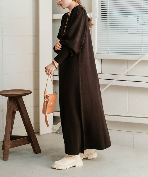 Bab(バブ)の「トラックソールロングブーツ(ブーツ・レディース・ブラック/ブラウン/アイボリー・23.5cm/24.5cm/23.0cm/24.0cm)」の18枚目の写真