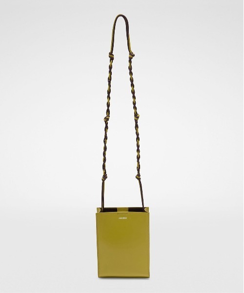 JIL SANDER（ジルサンダー）の「TANGLE SM（ショルダーバッグ・レディース・ベージュ系/ブラック/ホワイト系/ピンク系/カーキ/イエロー系/バーガンディー/グレー系/ライトカーキ/ピンク/ブルー/グリーン/ペールイエロー/オリーブ/ミント/ブラウン/ライトピンク/ホワイト×ブラック/ブルー系その他/イエロー系2・UNI）」の16枚目の写真