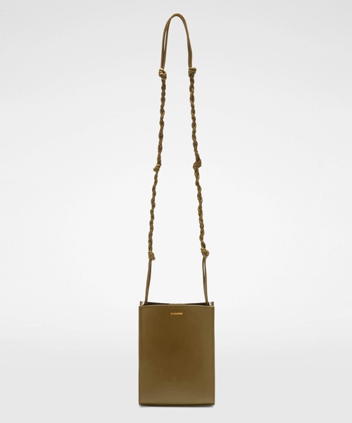 JIL SANDER（ジルサンダー）の「TANGLE SM（ショルダーバッグ・レディース・ベージュ系/ブラック/ホワイト系/ピンク系/カーキ/イエロー系/バーガンディー/グレー系/ライトカーキ/ピンク/ブルー/グリーン/ペールイエロー/オリーブ/ミント/ブラウン・UNI）」の7枚目の写真