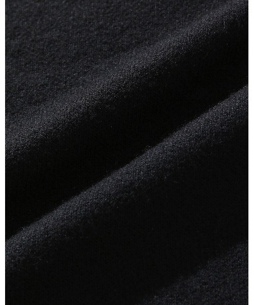 Saturdays NYC(サタデーズ ニューヨークシティ )の「Ditch Boiled Wool Hoodie(ニット/セーター・メンズ・ブラック/オフホワイト・X-SMALL/S/XL/L/M)」の5枚目の写真