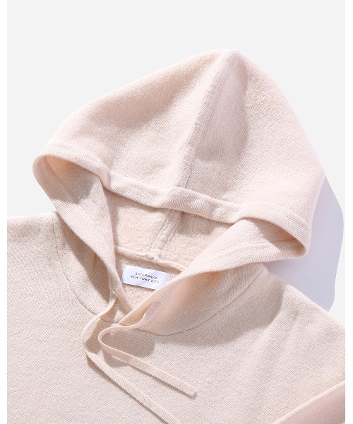 Saturdays NYC(サタデーズ ニューヨークシティ )の「Ditch Boiled Wool Hoodie(ニット/セーター・メンズ・ブラック/オフホワイト・X-SMALL/S/XL/L/M)」の10枚目の写真