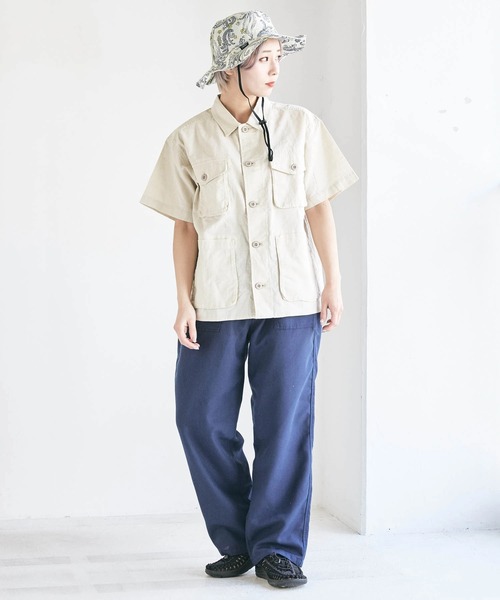 KiU(キウ)の「KiUキウパッカブルバケットハット(ハット・レディース・ホワイト系その他/ブラック系その他/ブラック系その他2/ブラック×レッド/グリーン系カモフラージュ/ベージュ系その他/グリーン系その他/ネイビー系/ブラック/ブラック系その他3・M)」の15枚目の写真
