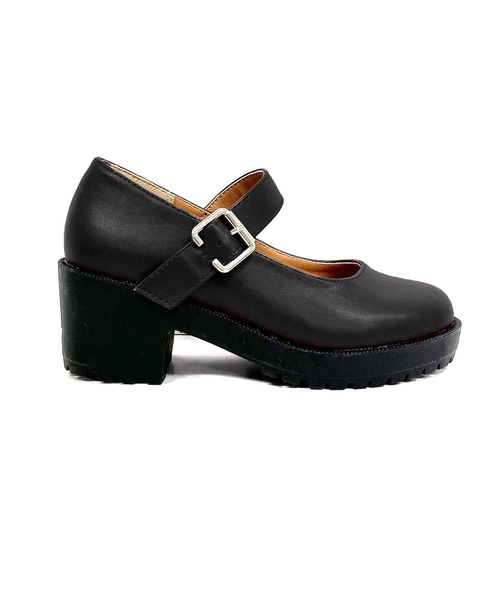 SOROTTO（ソロット）の「軽量厚底 メリージェーン ヒールパンプス◆（パンプス・キッズ・ブラウン/ブラック系その他/ブラック・23.0cm/24.0cm/21.0cm/22.0cm）」の17枚目の写真