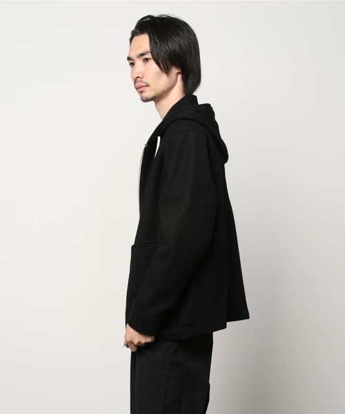 603（ロクマルサン）の「603 MELTON FOOD BLOUSON（ブルゾン・メンズ・ブラック/ブルー・FREE）」の6枚目の写真