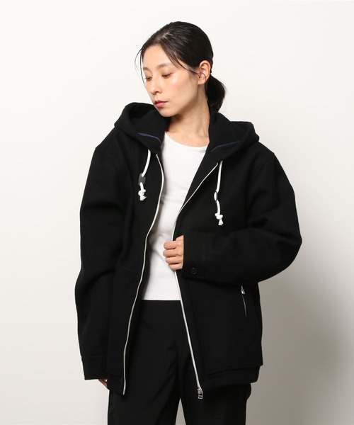 603（ロクマルサン）の「603 MELTON FOOD BLOUSON（ブルゾン・メンズ・ブラック/ブルー・FREE）」の5枚目の写真