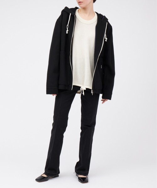 603（ロクマルサン）の「603 MELTON FOOD BLOUSON（ブルゾン・メンズ・ブラック/ブルー・FREE）」の13枚目の写真