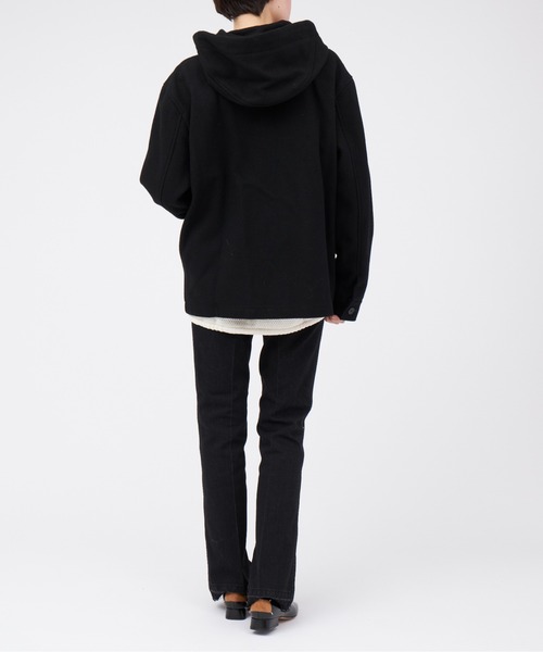 603（ロクマルサン）の「603 MELTON FOOD BLOUSON（ブルゾン・メンズ・ブラック/ブルー・FREE）」の14枚目の写真