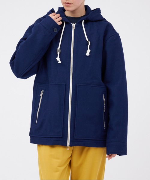 603（ロクマルサン）の「603 MELTON FOOD BLOUSON（ブルゾン・メンズ・ブラック/ブルー・FREE）」の21枚目の写真