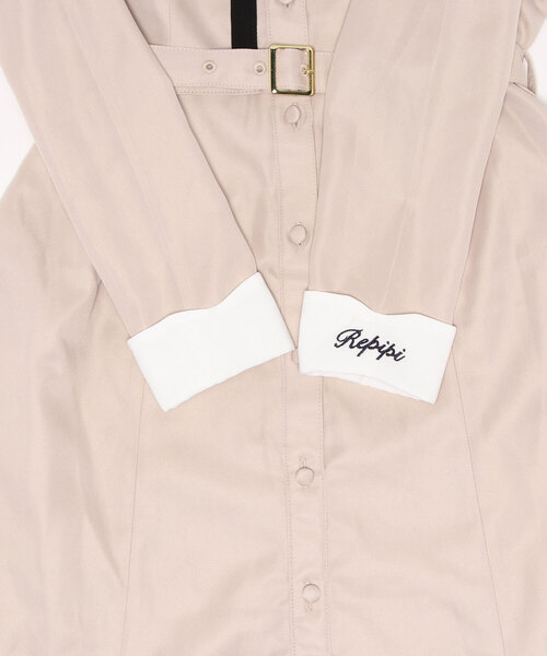 【repipi armario】レピピ　ベージュ系 卒服 セット140 150 2023卒服】ベーシックシャツ（シャツ/ブラウス）｜repipi