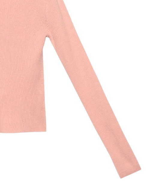 EIMY ISTOIRE（エイミーイストワール）の「タートルネックカラーリブニット（ニット/セーター・レディース・ホワイト/ブラック/ブラウン/ピンク/オレンジ/ブルー/ラベンダー/コーラルピンク/ベージュ/ロイヤルブルー・FREE）」の13枚目の写真