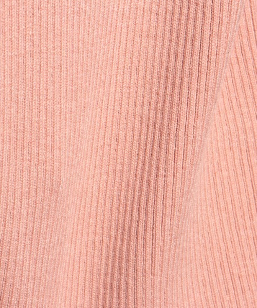 EIMY ISTOIRE（エイミーイストワール）の「タートルネックカラーリブニット（ニット/セーター・レディース・ホワイト/ブラック/ブラウン/ピンク/オレンジ/ブルー/ラベンダー/コーラルピンク/ベージュ/ロイヤルブルー・FREE）」の11枚目の写真