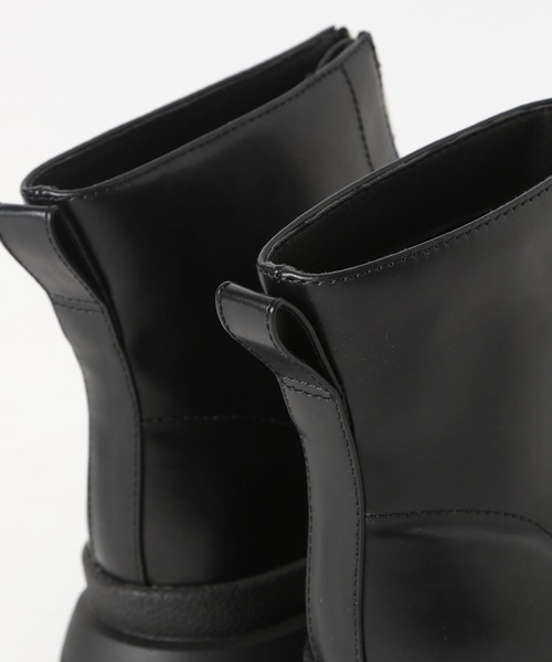 niko and...（ニコアンド）の「オリジナルフロントZIPブーツ（ブーツ・レディース・グレー/ブラック・MEDIUM/LARGE）」の13枚目の写真