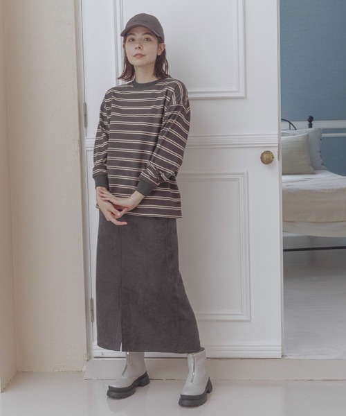 niko and...（ニコアンド）の「オリジナルフロントZIPブーツ（ブーツ・レディース・グレー/ブラック・MEDIUM/LARGE）」の17枚目の写真