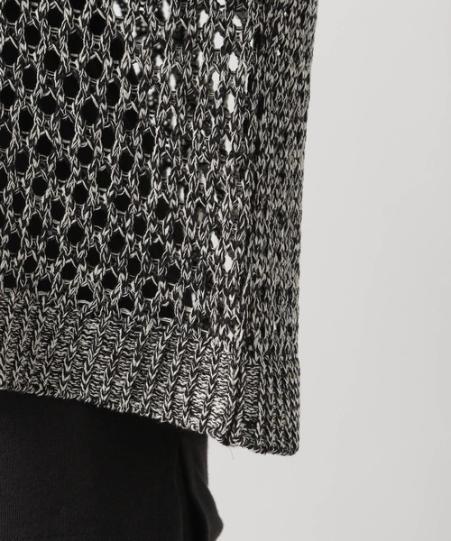 LEPSIM（レプシィム）の「5ゲージ透かしニットインナーセット　164105（ニット/セーター・レディース・レッド/ブラック/グリーン・FREE）」の5枚目の写真