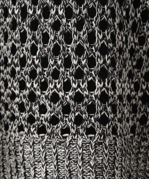 LEPSIM（レプシィム）の「5ゲージ透かしニットインナーセット　164105（ニット/セーター・レディース・レッド/ブラック/グリーン・FREE）」の11枚目の写真