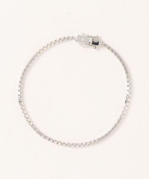 送料関税込【TOM WOOD】SQUARE Bracelet Silver ブレスレット トムウッド TOM WOOD TOMWOOD ブレスレット Square Rope