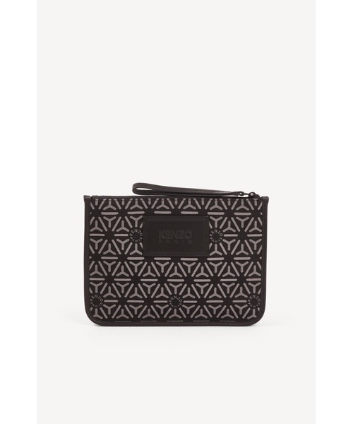 KENZO（ケンゾー）の「クーリエ 'Temari' ラージ ポーチ（クラッチバッグ・メンズ・グレー系その他・TU）」の7枚目の写真