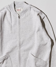 【Healthknit】Classic Sweat Zip Front Jacket / スウェット ジップ ブルゾン