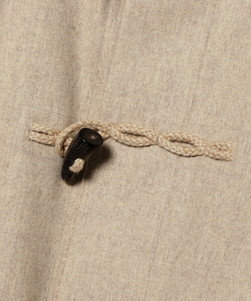 BEAMS BOY（ビームスボーイ）の「HAVERSACK / ヴィンテージ メルトン ダッフルコート（ダッフルコート・レディース・ベージュ・1）」の8枚目の写真