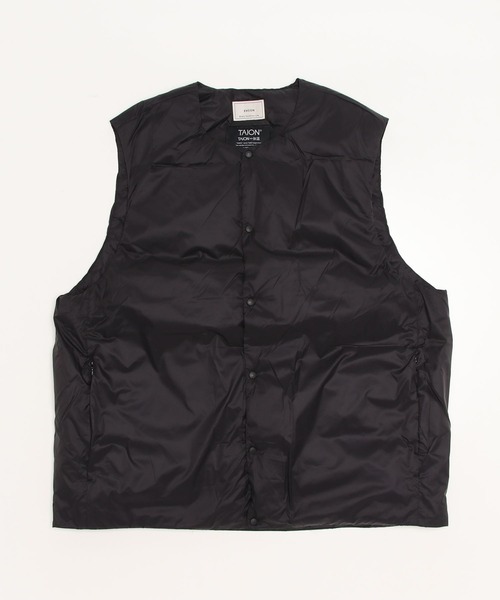 TAION EVCON ダウンベスト ブラック サイズ3 EVCON（エビコン）の「【EVCON】エビコン TAION DOWN VEST（ダウン
