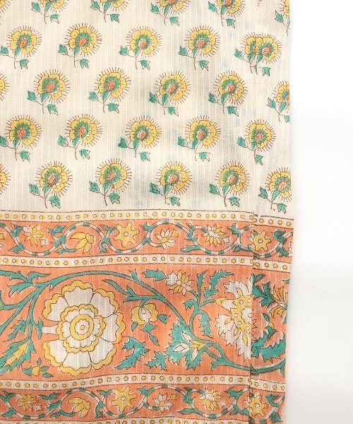 チチカカ（チチカカ）の「エコフレンドリー フロルブロックプリントサロペットパンツ（サロペット/オーバーオール・レディース・イエロー/ブルー/アイボリー・FREE）」の13枚目の写真