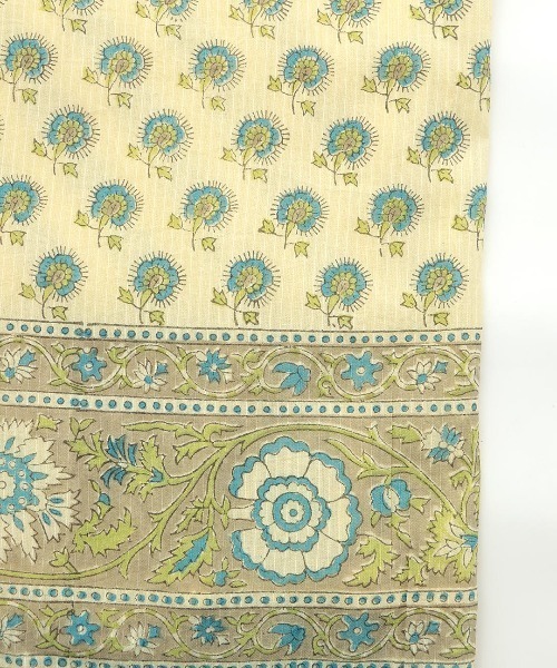 チチカカ（チチカカ）の「エコフレンドリー フロルブロックプリントサロペットパンツ（サロペット/オーバーオール・レディース・イエロー/ブルー/アイボリー・FREE）」の15枚目の写真