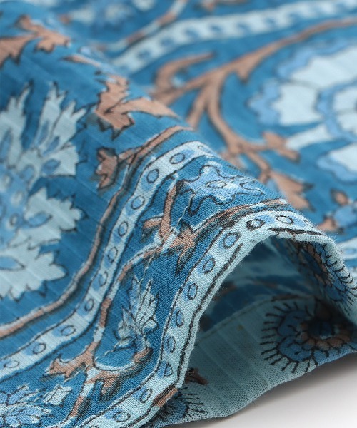 チチカカ（チチカカ）の「エコフレンドリー フロルブロックプリントサロペットパンツ（サロペット/オーバーオール・レディース・イエロー/ブルー/アイボリー・FREE）」の18枚目の写真