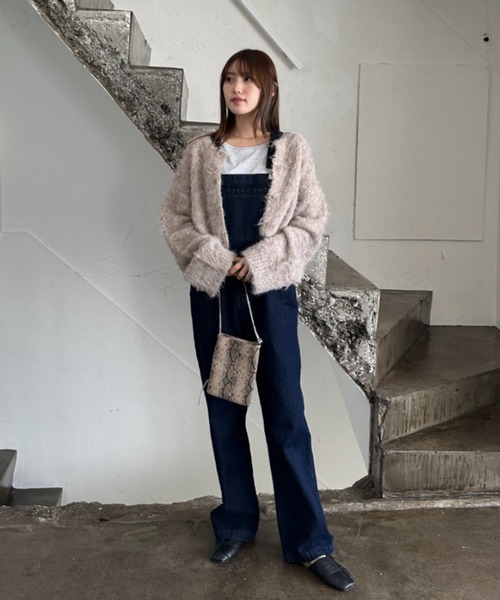 EPIMI E'PIMMY（エピミエピミー）の「カップ付きボーダータンク（タンクトップ・レディース・オートミール/ブラック/ブラック系その他/オフホワイト・MEDIUM）」の15枚目の写真