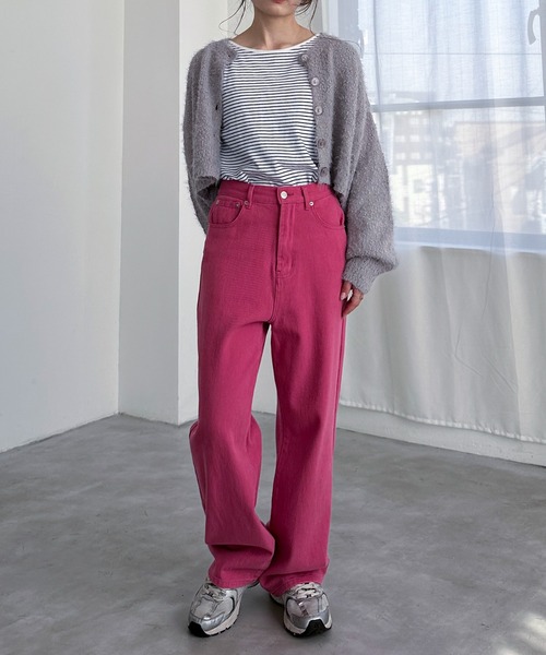 EPIMI E'PIMMY（エピミエピミー）の「カップ付きボーダータンク（タンクトップ・レディース・オートミール/ブラック/ブラック系その他/オフホワイト・MEDIUM）」の18枚目の写真