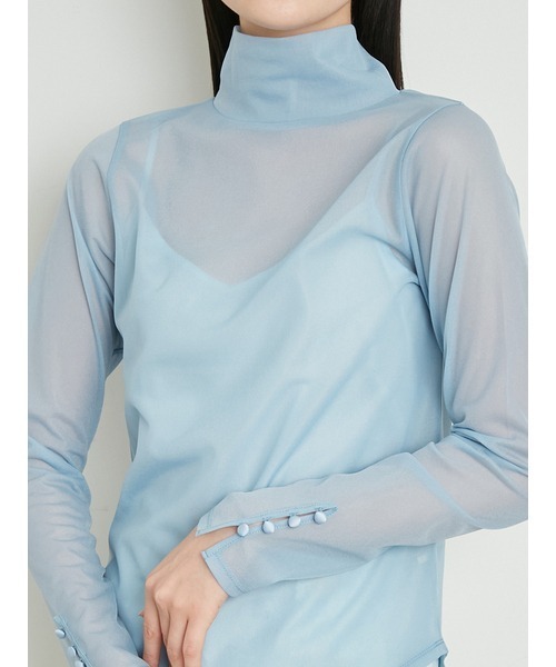 LILY BROWN（リリー ブラウン） シアーカットトップス LILY BROWN（リリーブラウン）の「シアーカットトップス（Tシャツ