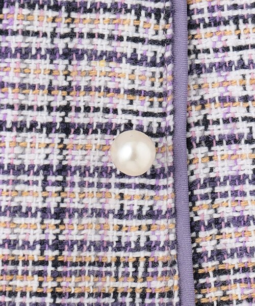 ANY SIS(エニィスィス)の「【洗える】ライトツイード調 スカート(スカート・レディース・ライラック系6/サックスブルー系6・1/2/3)」の14枚目の写真