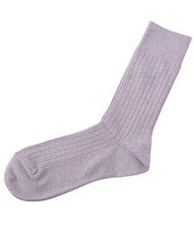 THE SOX（ザ ソックス）の「THE SOX(ザソックス)無地リブクルーソックス（ソックス/靴下）」