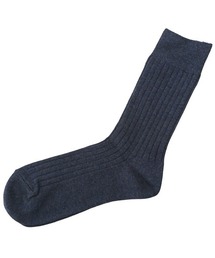 THE SOX（ザ ソックス）の「THE SOX(ザソックス)無地リブクルーソックス（ソックス/靴下）」